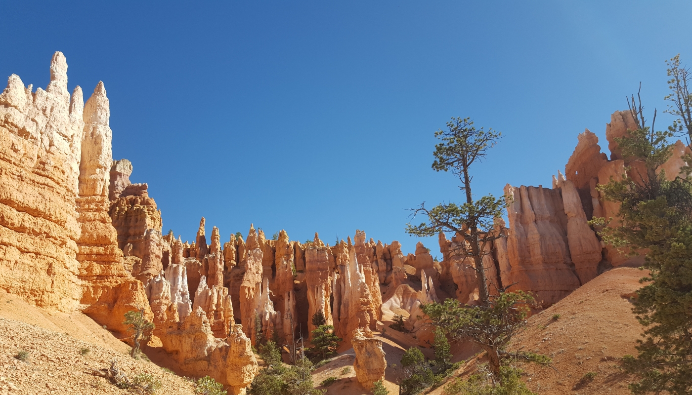 Bryce canyon západ usa