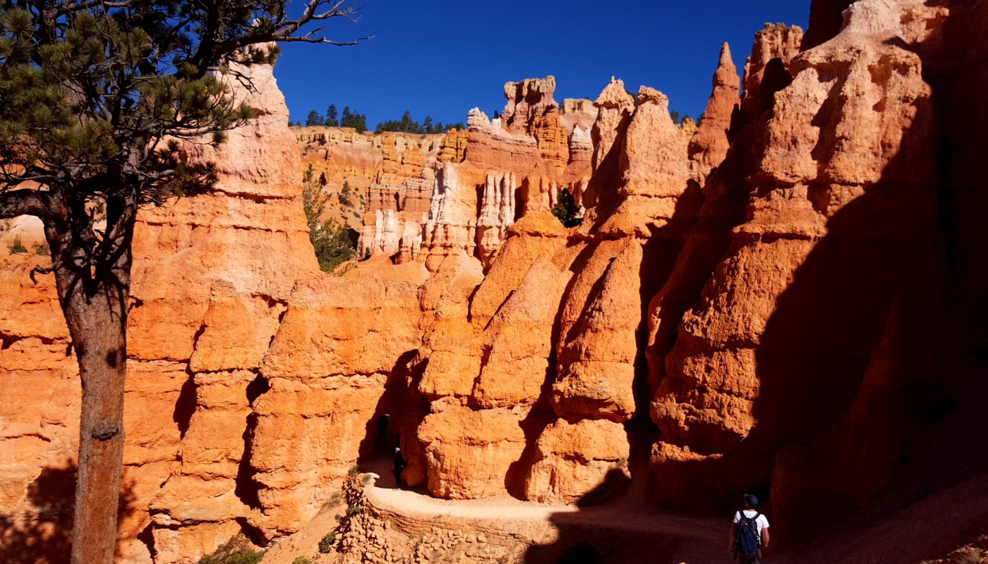 Bryce canyon západ usa