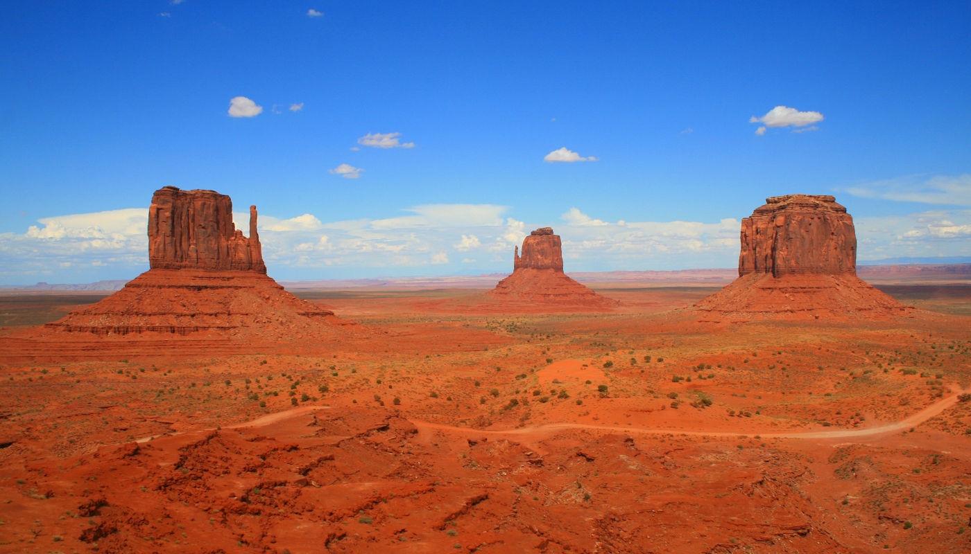 monument valley západ usa